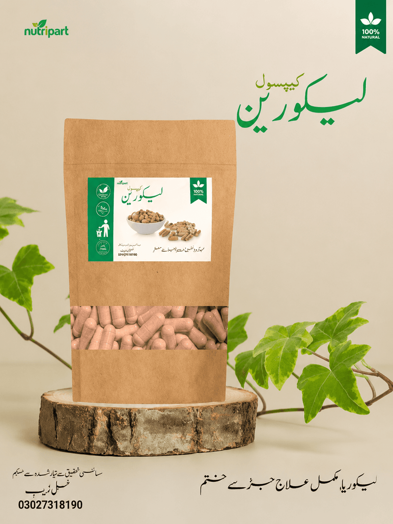 Lecuron Capsules | Safed Pani (Leucorrhea) Herbal Treatment for Women | Nutriparl